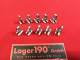 10x Klammer für Stoßstangengummi VW Bus T3 (10x 0021-350)
