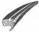 VW Käfer 1303 Satz Scheibendichtungen Deluxe mit Nut (0339)