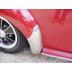 Steinschlagecken hinten "Schweden Style" für VW Käfer Edelstahl (01-070)