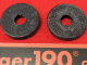 1 Paar Unterlagen zw. Wasserkühler u. Frontmaske VW Bus T3, Golf 1 (13-241)