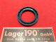 VW Käfer -7/61, Karmann Dichtring Lenkhebelwelle Lenkspindel (1368-055)