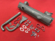 Auspuff-Set Schalldämpfer komplett, OE-Qualität, VW Bus T1 + T2, 08/64-07/72, 1500+1600ccm, mit TÜV (45-903)