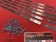 Befestigungsschienen Verdeck VW Käfer Cabrio 1303 (7163)
