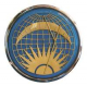 Hupenknopf "Sun & Moon" 3D Flat4 für VW Käfer -55 und Banjo Lenkrad (9581)