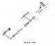 Befestigungssatz Bremshebel VW Bus T1 (0276-505)