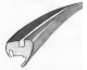 VW Käfer Cabrio 53-57 Heckscheibendichtung ohne Nut *Einzelstück* (7015)