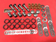VW Bus T1 -07.62 Bundbolzen kompl. Satz Vorderachse 20mm (1338)