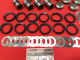 VW Bus T1 -07.62 Bundbolzen kompl. Satz Vorderachse 20mm (1338)