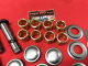VW Bus T1 -07.62 Bundbolzen kompl. Satz Vorderachse 20mm (1338)