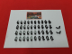 42 Clips Türverkleidung VW Käfer Karmann Ghia bis 1959 (0409-100)