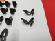 42 Clips Türverkleidung VW Käfer Karmann Ghia bis 1959 (0409-100)