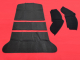 VW Käfer 8/64-7/72 Limousine Stauraum Teppichsatz schwarz (0593) *Sonderbestellung* VW Käfer 8/64-7/72 Limousine Stauraum Teppichsatz schwarz (0593) *Sonderbestellung*