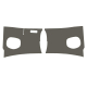 Vorderwandverkleidung grau VW Bus T1 4/60-12/62 + Brasil *Sonderbestellung* (0552-055)
