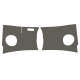 Vorderwandverkleidung grau VW Bus T1 12/62-4/64 *Sonderbestellung* (0552-057)