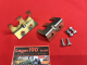 Halter Sitz vorne VW Bus T2 unten Beifahrersitz + 2/3-Sitz, Paar (0891-153)