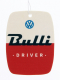 Lufterfrischer "Bulli Driver" rot (vanille)