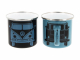 2er Set Tassen Becher für Kaffee emailliert VW Bus T1 (schwarz/petrol) (07-109) 2er Set Tassen Becher für Kaffee emailliert VW Bus T1 (schwarz/petrol) (07-109)