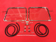 Frontsafari Fenster Edelstahl VW Bus T1 55-67 (0396-100)