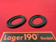 Unterlage/Dichtung Stoßstangenbügel hinten für Karmann Ghia (0085-160)