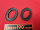 Unterlage/Dichtung Stoßstangenbügel hinten für Karmann Ghia (0085-160)