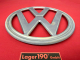 VW Bus T2 Emblem Metall roh 1968-72 T2a T2ab Logo Frontemblem Volkswagen (13-295)