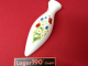 Blumenvase Keramik Wildblumen für Käfer, Bulli T1, T2, u.a. Oldtimer (0547-010)