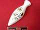 Blumenvase Keramik Blumen für Käfer, Bulli T1, T2, u.a. Oldtimer (0547-020)
