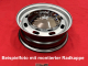 Stahlfelge 5.5x15 4x130 [ET34] für VW Käfer 67- mit TEILEGUTACHTEN, passend für Original VW Radkappe (54-048)