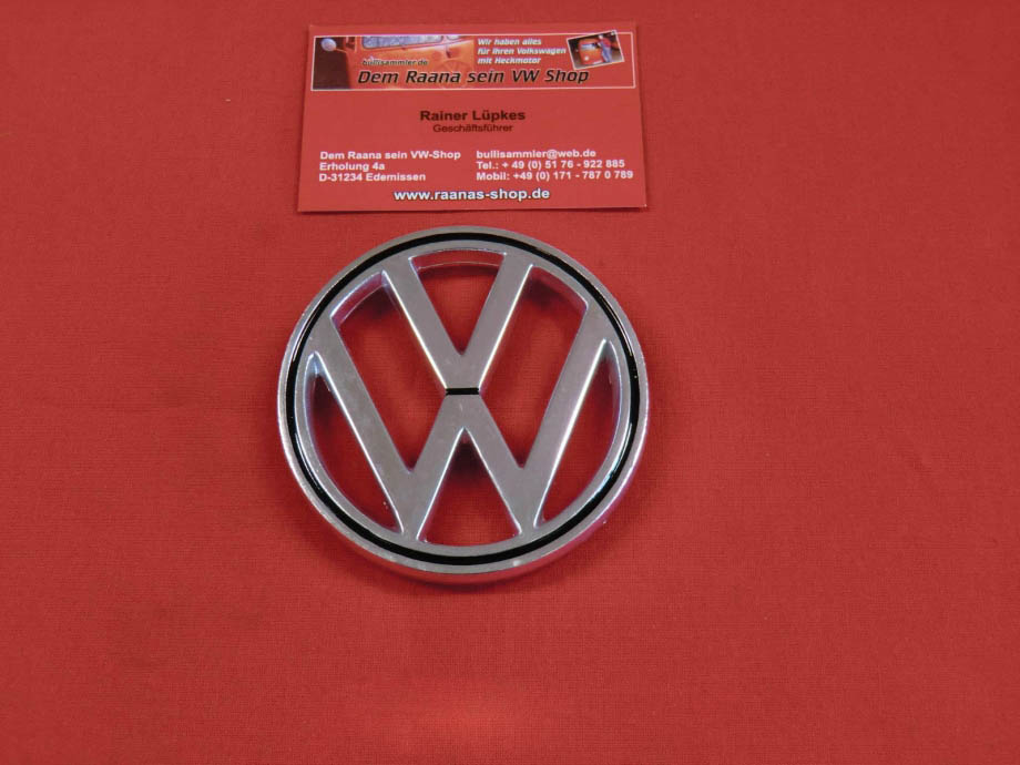 Volkswagen Käfer A5 Motorhaube Emblem Logo 5C5853600A Neu Original