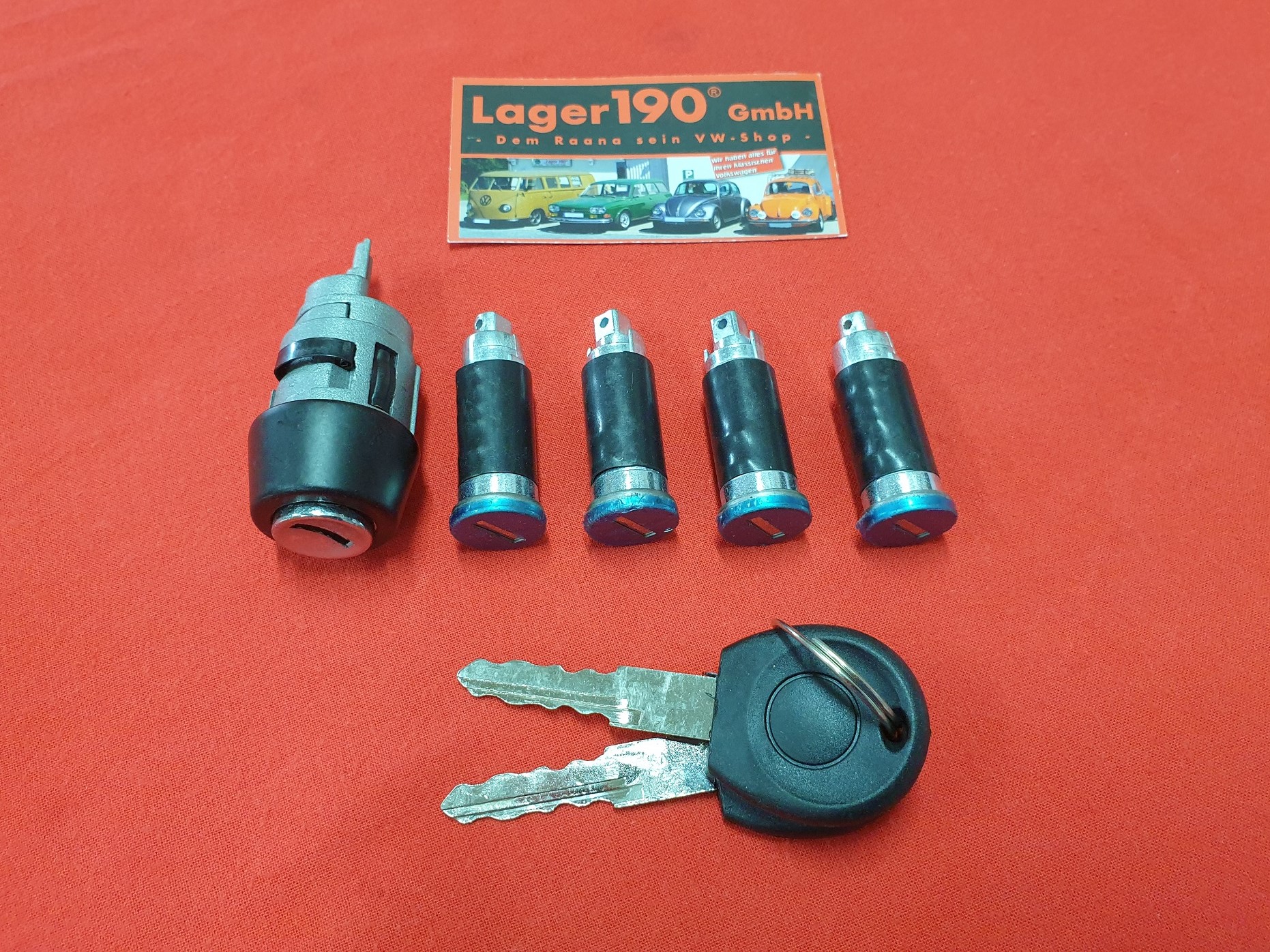 Satz Schließzylinder mit Schlüssel VW T4 (81-216) - Lager190 GmbH
