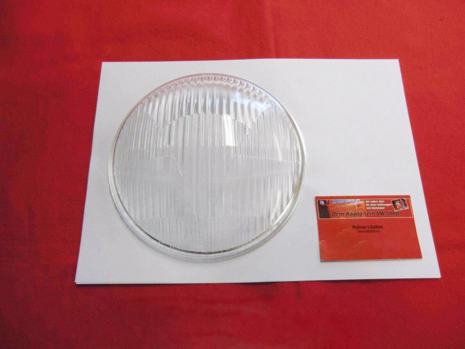 Karmann Ghia Typ14 -07/60 NOS HELLA Glas Hauptscheinwerfer klar (31-038)