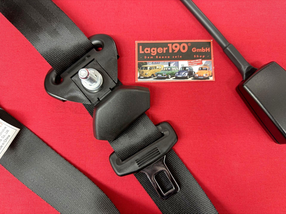 VW T1 T2 T3 T4 LT 3 Punkt Automatikgurt Sicherheitsgurt Gurtpeitsche E Prüfung EUR 49,90 - DE
