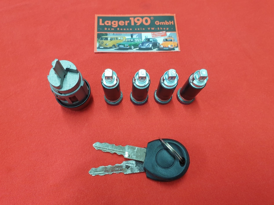 Satz Schließzylinder mit Schlüssel VW T4 (81-216) - Lager190 GmbH -Raanas  Shop