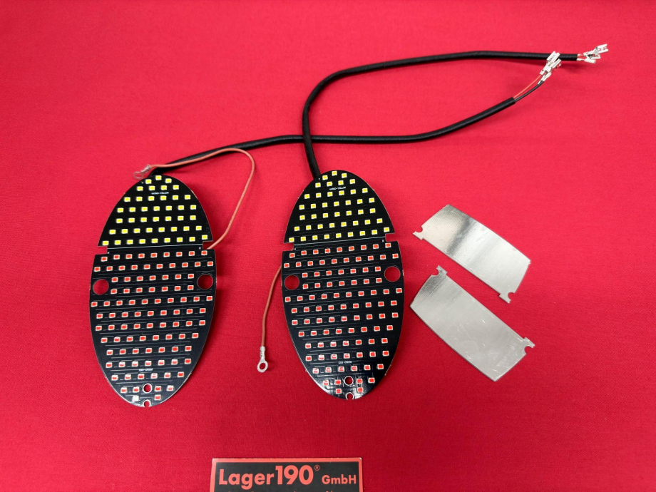 LED-Einheit R�cklicht 6V / 12V f�r VW K�fer ab 08/61 (0661-530)