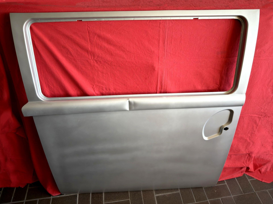 Besch�digte Schiebet�r (siehe Fotos) VW Bus T2 67-73 - EINZELST�CK! (0891-273 B)