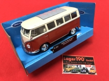 Modellauto VW Bus T1 1962 Welly Maßstab ca. 1:31 (-006)
