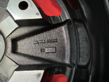 1 Satz Fuxx Felgen 5.5x15 5x205 ET20 schwarz/poliert - OHNE TV! (57-045)