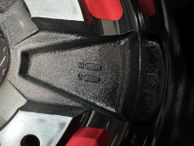 1 Satz Fuxx Felgen 5.5x15 5x205 ET20 schwarz/poliert - OHNE TV! (57-045)