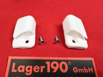 VW Kfer ab 8.67 Halter Clips Befestigung Sonnenblenden wei (0557-4)
