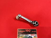 VW Kfer 56-66 Fensterkurbel Kurbel Chrom / Grau Original-Optik (0518-03)
