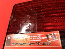 VW Bus T4 Rcklicht rot/schwarz rechts mit E-Prfzeichen (45-675)