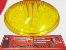 HELLA 12060 Schweinwerferglas gelb 105mm Messerschmitt KR175, Steyr Puch (31-079)