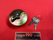 VW Kfer (1967-71) Karmann Ghia (1972) Tankdeckel mit Bajonettverschluss, abschliebar (0490)