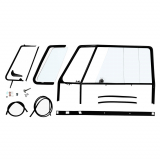 Türfensterrahmen links kompletter Satz VW Bus T1 -67 *Sonderbestellung* (0156-745)