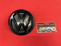 VW-Emblem schwarz VW Bus T3 + T4 hinten 10cm ORIGINAL VW (13-281)