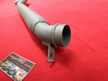 Endrohr links f�r VW Typ4 1.7+1.8 + Porsche 914 1.7+1.8 Auspuff 850mm (45-1450)
