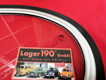 Ausstellfenster hinten VW Kfer 08/64- komplett, Paar (0347-050)