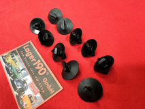 10 Clips fr Befestigung der Dmmung Motorhaube VW Bus T4 (45-1457)