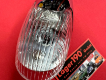 Schmale Blinker wei VW Kfer bis 10/63, transparent ORIGINAL HELLA (89-153)