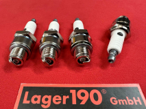 4 Zndkerzen BBT W8AC, VW Kfer, Bus T1, T2 Kurzgewinde 12,7mm (2015-100)